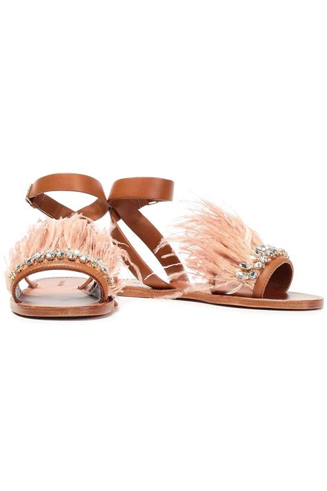 miu miu platformed feather sandals|Miu Miu Sandals .